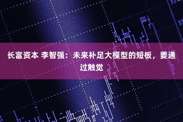 长富资本 李智强：未来补足大模型的短板，要通过触觉